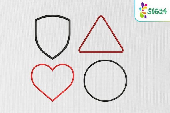 Basic Shape Outline Set Review