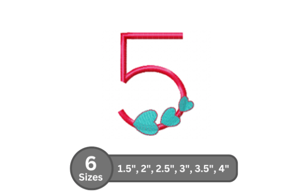 Candy Heart Number -5