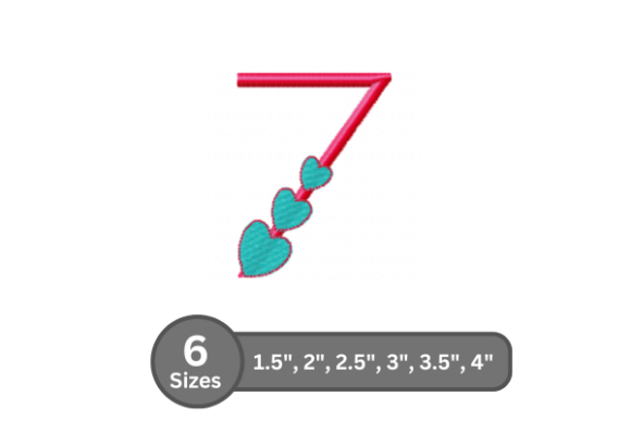 Candy Heart Number -7