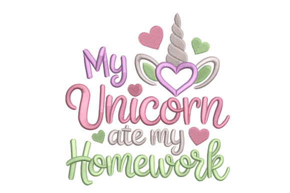 My Unicorn Ate My Homework