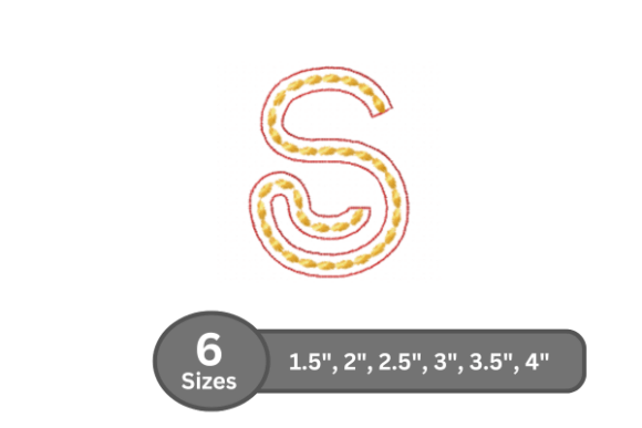 Rope Twist Alphabet - S Review