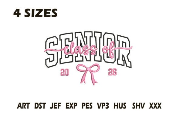 Senior Class of 2026 Embroidery
